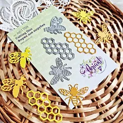 Нож "Медовая пасека", 5,8х3 см (AgiArt)