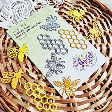 Нож "Медовая пасека", 5,8х3 см (AgiArt)