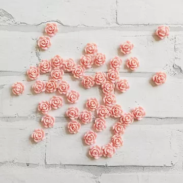 Набор акриловых украшений "Пыльная роза. Мини"