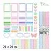 20х20 Бумага "Фономикс. Клетка. Дизайн-Обложка" (ScrapMania)