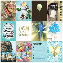 Набор карточек "Pretty tiffany 2" (Fleur-design)