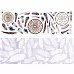 Лист с картинками 10х30 см "Танцы ветра. Перышки" (ScrapMania)