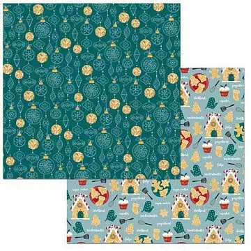 Бумага "Fa La La. Deck the holls" (BoBunny)