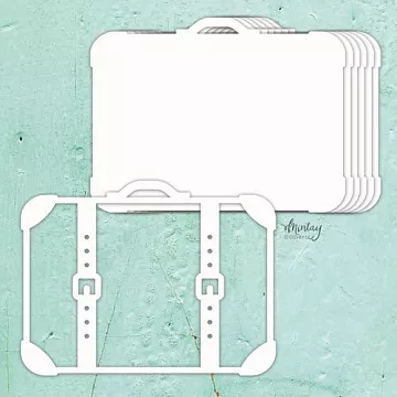 Заготовка для альбома 14,5х19 см "Suitcase. Чемодан" (Mintay)