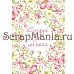 Набор электронных страничек для распечатки "Цветы" (ScrapMania)