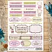 Скрап-карта А4 "Непоседы. Девочка. Детский сад" (ScrapMania)