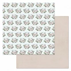 Бумага "Этника новогодняя. Зимние букеты" (ScrapMania) Бумага "Этника новогодняя. Зимние букеты" (ScrapMania)