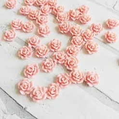 Набор акриловых украшений "Пыльная роза. Мини"