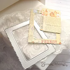 Нож "Рамка" 8,7х11,2 см (ScrapMania)