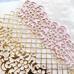 Нож "Кружево. Графиня. Фон", 11х15,2 см (ScrapMania)