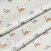 Отрез ткани 79х50 см "Акварельные дино" (Cotton)