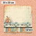 Калька 20х20 см "Маленький пират 09", плотность 110 гр/м2 (ScrapMania)