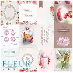 Набор карточек "Зефир 2" (Fleur-design)