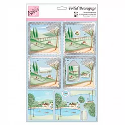 Аппликация бумажная вырубная А4 "Ветер" (DoCrafts)