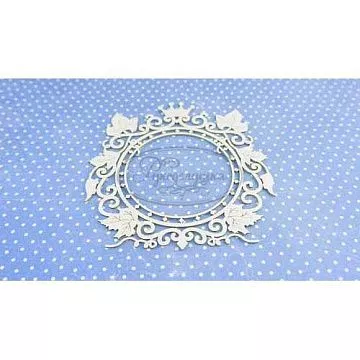 Украшение из чипборда "Золушка. Рамка 1" (Рукоделушка)