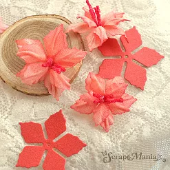 Нож "Цветок с волнистыми лепестками", 3,6х3,4 см (ScrapMania)