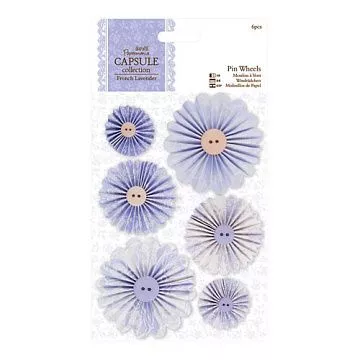 Набор бумажных украшений на клеевой основе "Кружево. Цветение сирени" (DoCrafts)