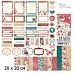 20х20 Бумага "Багряный винтаж. Дизайн-Обложка" (ScrapMania) 20х20 Бумага "Багряный винтаж. Дизайн-Обложка" (ScrapMania)