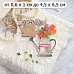 Нож "Цветочный комплимент. Садовая лейка", 4,5х6,5 см (ScrapMania)