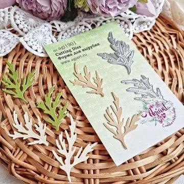 Нож "Веточки полыни", 4,1х6 см (AgiArt)