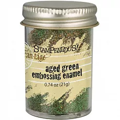 Пудра для эмбоссинга "Aged Green" (Stampendous) Пудра для эмбоссинга "Aged Green" (Stampendous)