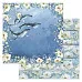 Набор бумаги 20х20 см "Океания", 12 листов (ScrapMania)
