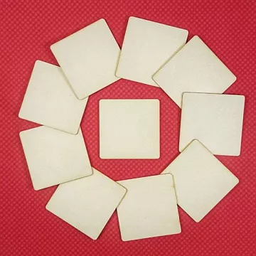 Набор украшений из чипборда "Квадраты" (CraftStory)