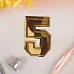 Термонаклейка "Цифра 5", цвет хаки Термонаклейка "Цифра 5", цвет хаки