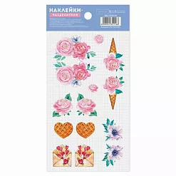 Наклейки 9х18 см "Разделители. Розовые мечты" (АртУзор) Наклейки 9х18 см "Разделители. Розовые мечты" (АртУзор)