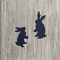 Нож "Зайцы", 2,3х4,5 см (ArtScrap)