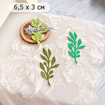 Нож "Веточка с ягодками", 6,5х3 см (ScrapMania)