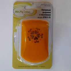 Дырокол Mr.Painter 2,5 см с тиснением "Сердечки" (Mr.Painter)
