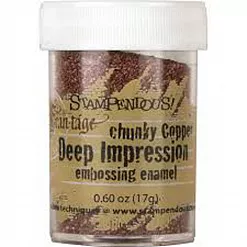 Пудра для эмбоссинга "Chunky copper" (Stampendous) Пудра для эмбоссинга "Chunky copper" (Stampendous)