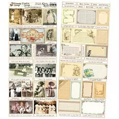 Набор карточек "Черно-белая история" (Crafty Secrets)
