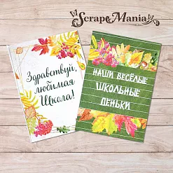 Набор карточек "Школьный вальс", 16 шт (ScrapMania)