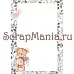 Набор электронных страничек для распечатки "Медвежата" (ScrapMania) Набор электронных страничек для распечатки "Медвежата" (ScrapMania)