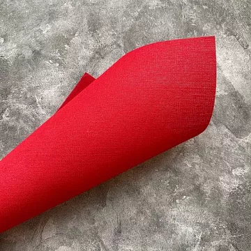 Отрез ткани А4 для цветоделия "Темно-красный" (CraftHouse)