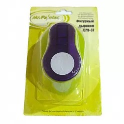 Дырокол 3,8 см "Круг" (Mr.Painter)