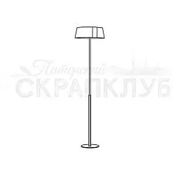 Штамп "Торшер", 7х1,8 (Скрапклуб) Штамп "Торшер", 7х1,8 (Скрапклуб)