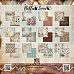 Набор бумаги 30х30 см "Aloha", 12 листов (BellaLuna)