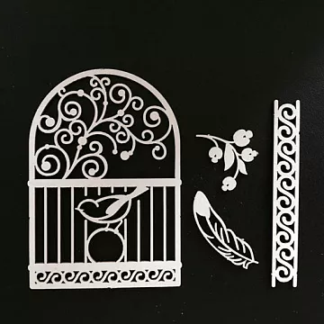 Набор украшений из чибпорда "Ворота" (Fleur-design)