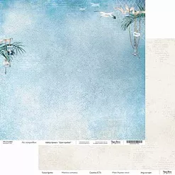 Бумага 30х30 см "Шум прибоя. На островах" (PaperHome)