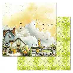 Бумага "СуперБабушка. Личный пруд" (ScrapMania) Бумага "СуперБабушка. Личный пруд" (ScrapMania)