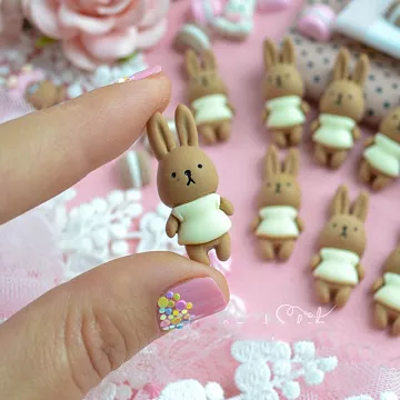 Миниатюра "Кроля коричневый", 1,5х3,3 см, 1шт (Югарт)