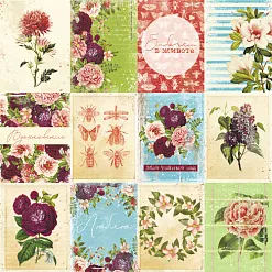 Бумага "Летняя феерия. Карточки" (ScrapMania)