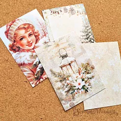 Набор карточек "Сочельник", 7х10 см, 16 шт (ScrapMania)