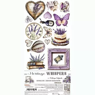 Набор бумаги 30х15 см "Heritage whispers. Something", 18 листов (CraftO'clock)