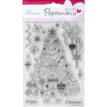 Набор штампов "Новогодняя елка" (DoCrafts)