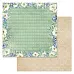 Набор бумаги 20х20 см "Океания", 12 листов (ScrapMania)