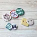 Набор цветного чипборда "Дневник туриста" (Scrapmania)